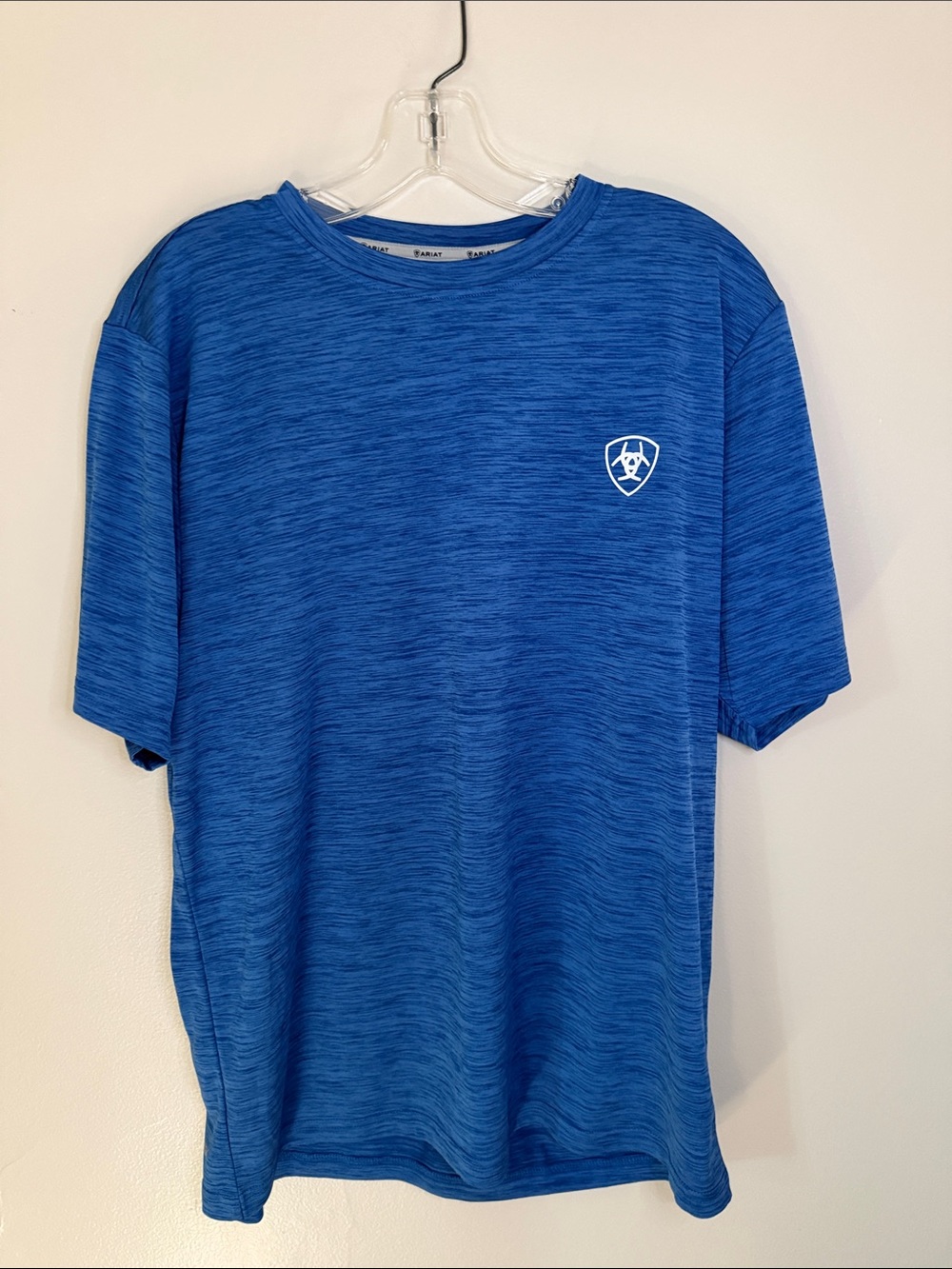 Blue Ariat American Flag T Shirt